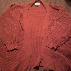 Universal Thread Warm Rust Cardigan
